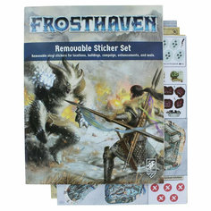 Набор наклеек для настольной игры Морозная Гавань / FROSTHAVEN REMOVABLE STICKER SET ( Kickstarter Edition ) ENG Cephallophair Games