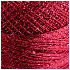 Пряжа "Camelia" 70% полиэстер, 30% люрекс 190м/20гр (426 вишня), 1шт Yarn Art