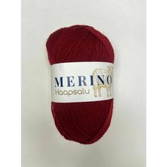 Пряжа для вязания шерсть Merino Haapsalu, 2 мотка по 50 гр Midara