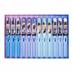 Ручка перьевая Аниме микс, 12 штук Noname