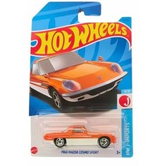 Машинка Hot Wheels коллекционная (оригинал) 1968 MAZDA COSMO SPORT оранжевый HKJ14