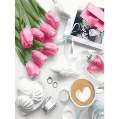 Картина по номерам Утренний кофе 40х50 см Hobby Home