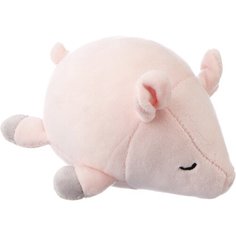 Мягкая игрушка ABtoys Свинка розовая, 13 см, розовый