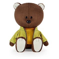 Мягкая игрушка Basik&Ko Медведь Федот в оранжевой майке и курточке (LE15-072) Basik&Co