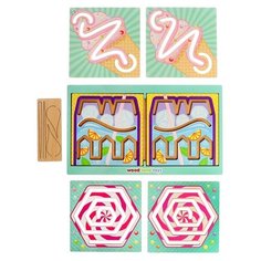 Настольная игра Woodland Межполушарные доски. Сладкое веселье