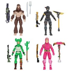 Фигурки Jazwares Fortnite Squad mode FNT0412, 4 шт.