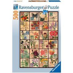 Пазл Ravensburger Винтажные цветы (14126), 500 дет.