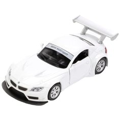 Легковой автомобиль ТЕХНОПАРК BMW Z-4 GT3 (67315) 1:38, 12 см, белый