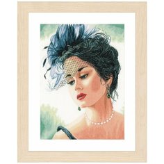 Набор для вышивания Lady with hat LANARTE 33 х 44 см LANARTE PN-0156943