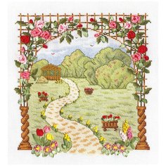 Набор для вышивания PANNA C-0901 ( Ц-0901 ) Любимый сад 4757279152