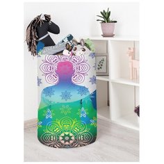 Корзина для игрушек JoyArty "Цветочная медитация" 40x60 см