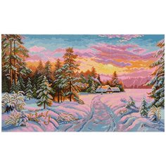 Алмазная вышивка «Домик на опушке», 30x50 см, Фрея Freya
