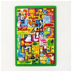 Головоломка тетрис "Изучаем животных" Лесная мастерская