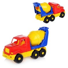 Машинка Бетоновоз "Добрыня" Классический 20 см Рыжий кот