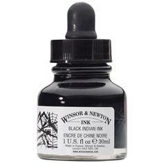 Winsor & Newton Тушь художественная, черный