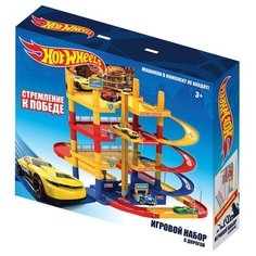 Игровой набор Нордпласт Парковка с дорогой Хот Вилс 4 уровня (Hot Wheels) (431230)