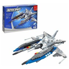 KEYIXING Конструктор Космос «Мегаистребитель», 210 деталей