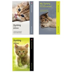 Блокнот Альт, А5 (127 х 200 мм), "котики" 40 л, Арт. 3-40-466, обложка в ассортименте