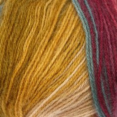 Пряжа "Angora Gold Batik" 20% шерсть, 80% акрил 550м/100гр (4341) Alize