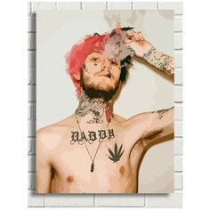 Картина по номерам Музыка Lil Peep Лил Пип - 6305 В 30x40