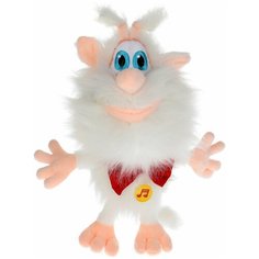 Игрушка мягкая Буба в галстуке-бабочке, музыкальный, 20 см Мульти пульти