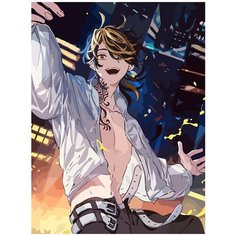 Картина по номерам аниме Токийские мстители (Манджиро, Кен, Баджи, Казутора) - 6684 В 30x40