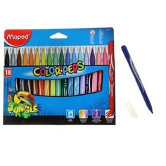 Фломастеры "Jungle", 18 цветов Maped