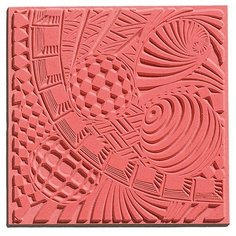 Текстурный коврик для полимерной глины 9 x 9 см* натуральный * EFCO 9500504