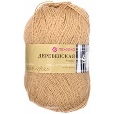 Пряжа Пехорка Деревенская лама(337), 100%шерсть, 250м, 100г, 1шт