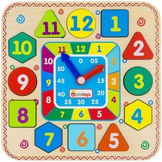 Развивающие игры Borokids Сортер "Часики Alatoys