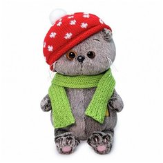 Мягкая игрушка «Басик Baby в шапке мухомор», 20 см Budi Basa