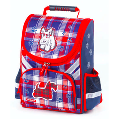 Ранец для учениц начальной школы пифагор, "Скотч-терьер", 36х28х15 см, 227932