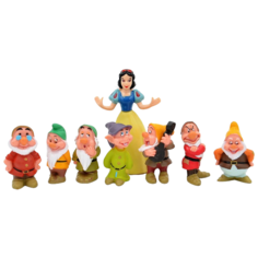Набор фигурок Белоснежка и семь гномов (8шт) Noname