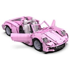 Конструктор CaDA спорткар Pink Holiday, масштаб 1:12, 1181 элемент - C61029W