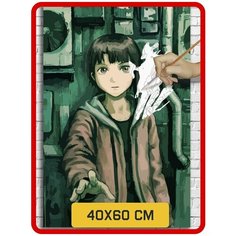 Картина по номерам на холсте Аниме Йоситоси Абэ (Манга, Технолайз) - 7748 В 60x40