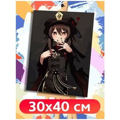 Картина по номерам игра Genshin Impact - 6723 В 30x40