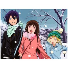 Картина по номерам на холсте Аниме Бездомный бог 5479 40x30