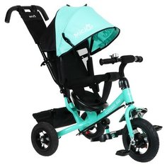 Велосипед трехколесный Micio Classic Air, надувные колеса 10"/8, цвет тиффани 7489978