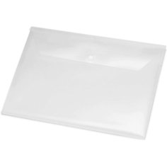 Папка-конверт А4 с кнопкой, прозрачный Yoogift