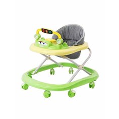 Ходунки детские, звук, 6 колес, рег. высота, эл. пит. АААх3 не вх. в комплект, в ассорт. Наша Игрушка