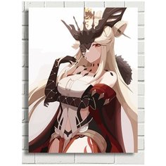 Картина по номерам Игра Gensgin Impact (Паймон, Венти, Делюк, Джинн, Синьора) - 8025 В 30x40