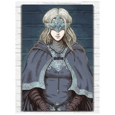 Картина по номерам на холсте игра dark souls remastered - 9551 В 60x40