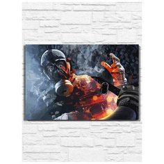 Картина по номерам на холсте игра Battlefield 4 - 9533 Г 30x40