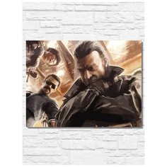 Картина по номерам на холсте игра Call Of Juarez Картель (PS, Xbox, PC, Switch) - 11223 Г 30x40