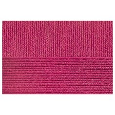 Пряжа для вязания ПЕХ Школьная (100% акрил) 5х50г/150м цв.439 малиновый Пехорка