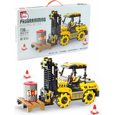 Конструктор на радиоуправлении RC Technic "Погрузчик" BC-12 / 736 деталей Нет бренда