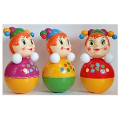 Игрушка-неваляшка Клоун. арт. 6С-034/П Котовские неваляшки