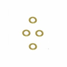 Кольцо для блочек Gamma 17 мм, 1000 шт, под золото (4314553632)