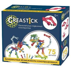 Конструктор шарнирный CREASTICK 75 деталей