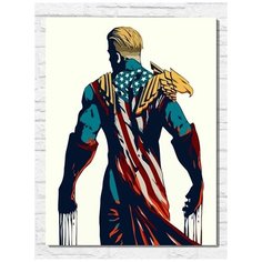 Картина по номерам на холсте сериал пацаны - 11410 В 30x40